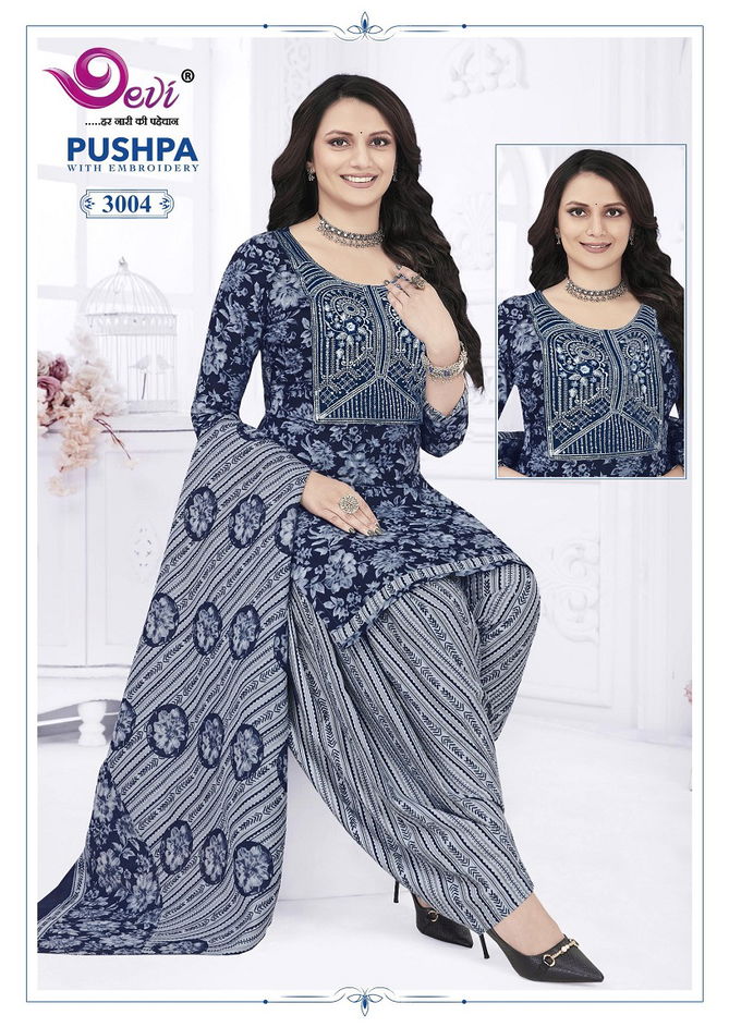 Pushpa Vol 3 By Devi Cottton Printed Readymade Dress Wholesale Shop In Surat
